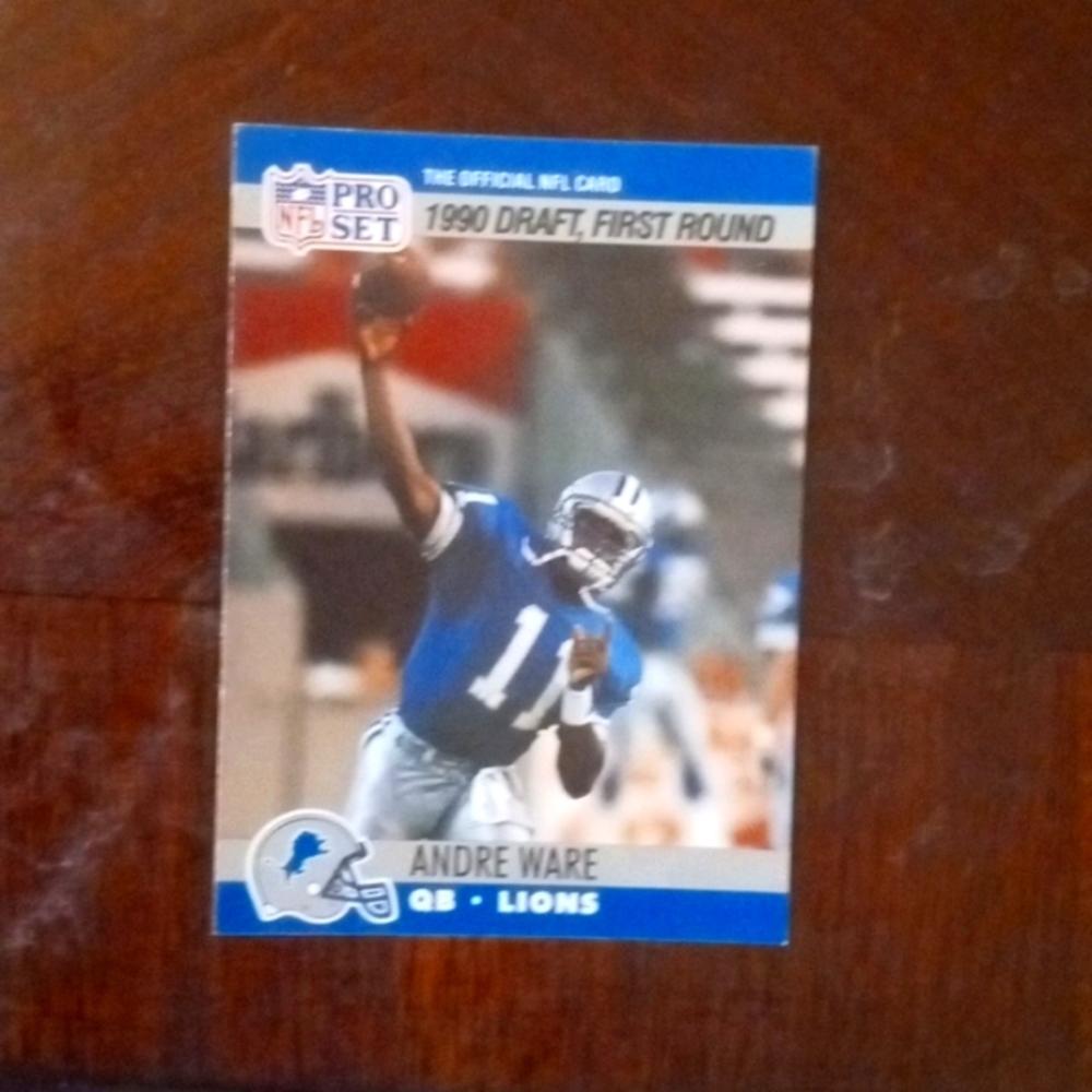 1990 pro set andre ware RC